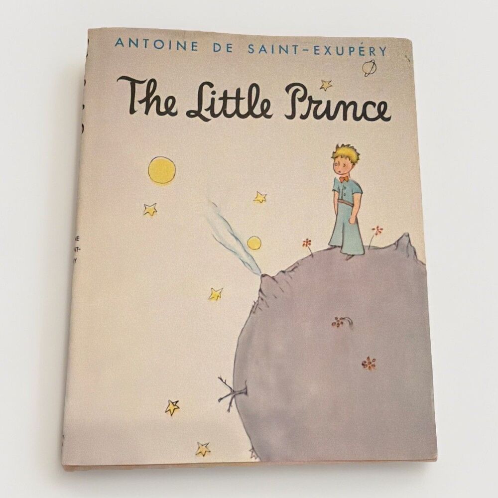 The Little Prince HC/DJ VTG 1970s Harcourt Brace World K Woods Translation